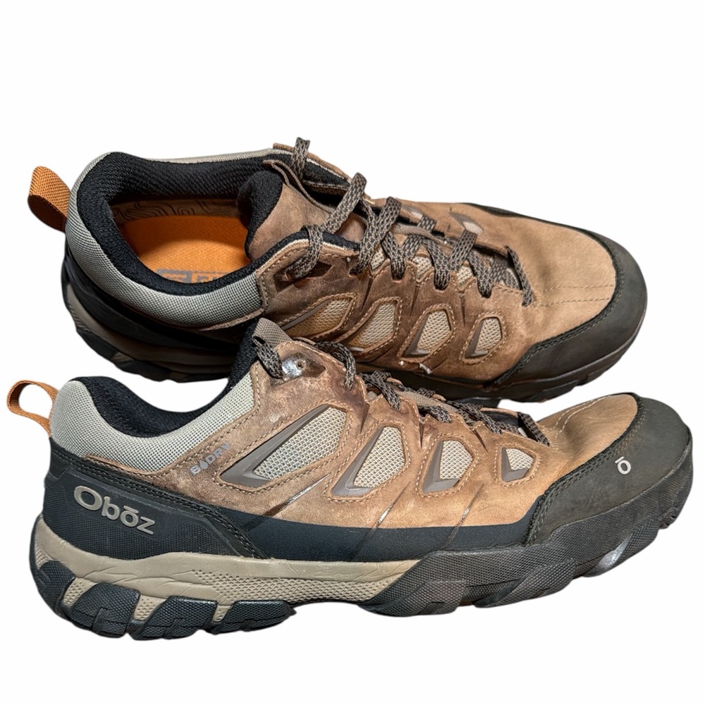 Oboz Men’s Sawtooth X Low Waterproof BDry Brown Black Hiking Shoe Sneaker 11.5 W